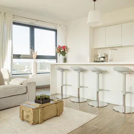 Apartment App Met Uitzicht Op 't Mas En Ondergrondse Parking Antwerpen